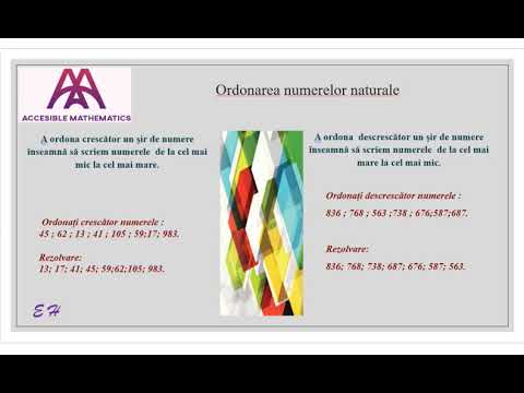 Numere naturale  - partea I