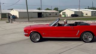 1965 Ford Mustang Convertible Drive Away