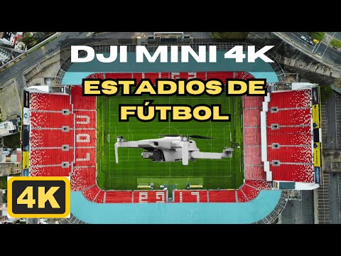 4 ESTADIOS de FÚTBOL en la ciudad de Quito | DJI MINI 4k | Vlog #12