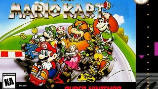 SNES Super Mario Kart (Mushroom Cup 50cc) - The Original Kart Racer
