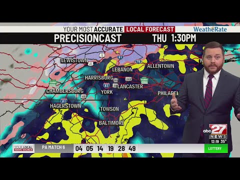 Dan's Wednesday Midday Forecast