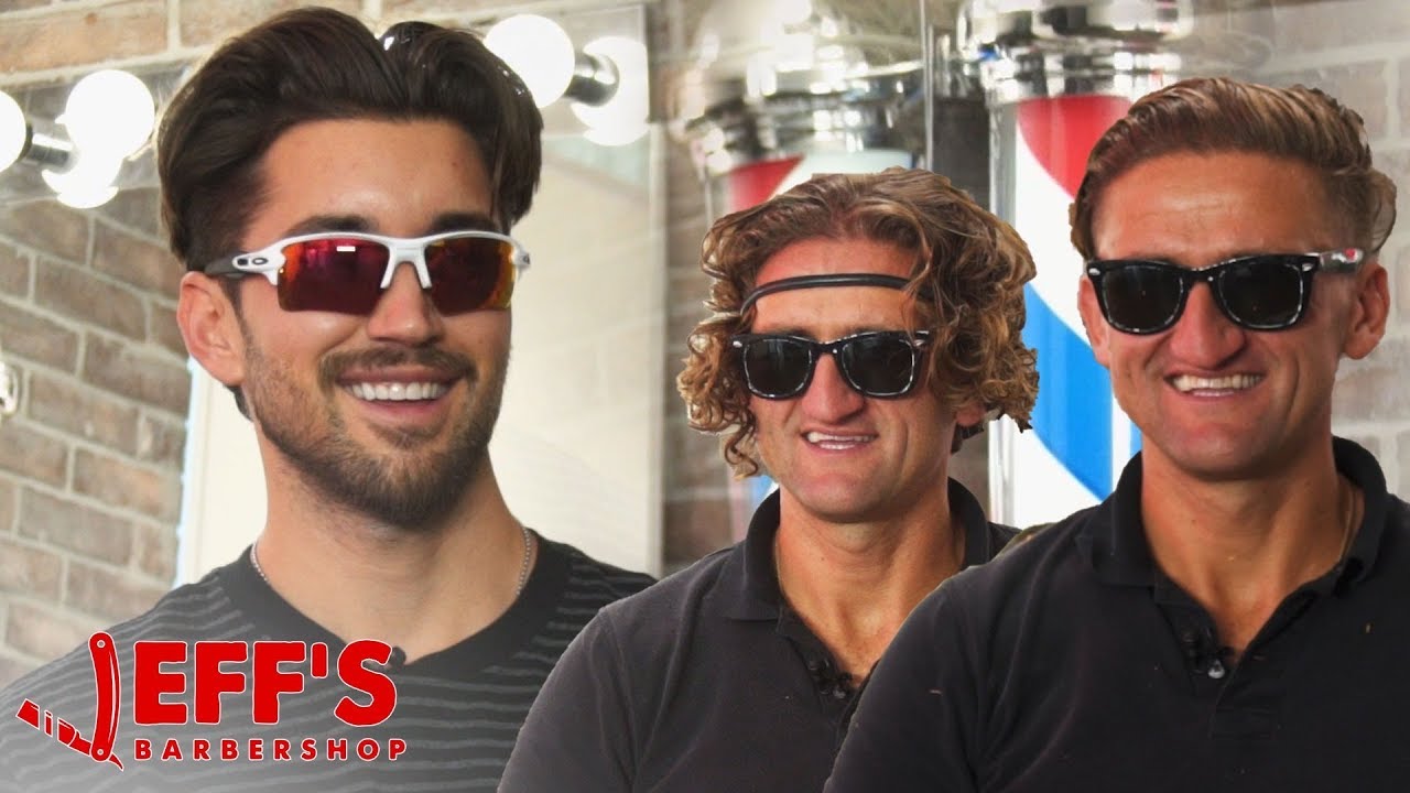 CASEY NEISTAT GETS FIRST HAIRCUT IN OVER A YEAR | Jeff's Barbershop