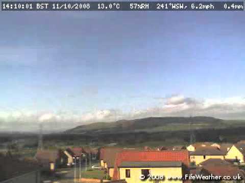 11 October 2008 - WeatherCam Timelapse - FifeWeather.co.uk