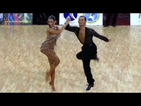 Andrzej Suchocki - Natalia Piecewicz, Prague Open 2011, WDSF Int. open latin, final - solo jive