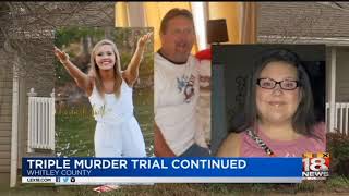 Triple Murder Trial Continued