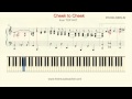 How To Play Piano: "Cheek to Cheek" from TOP ...
