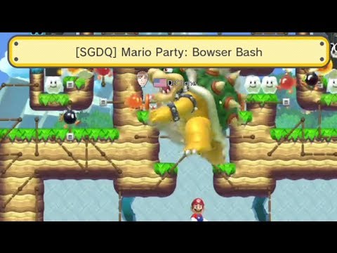 Super Mario Maker:[SGDQ] Mario Party: Bowser Bash By: DrCliche