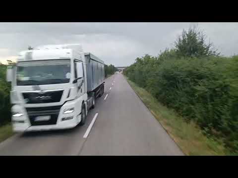 100. video. Thank you. Driving in Slovakia, R1- route 1581, Caradice - Kozárovce
