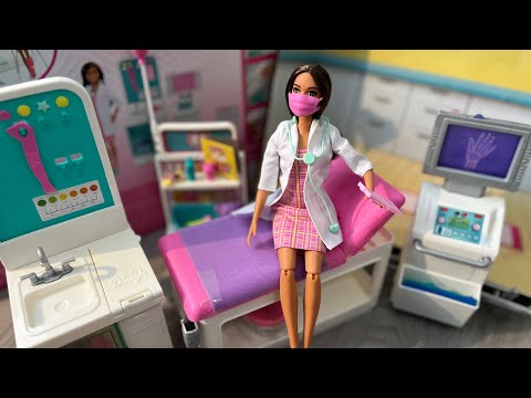 Unboxing The Barbie Doll Doctor Set: You Can Be Anything #ad