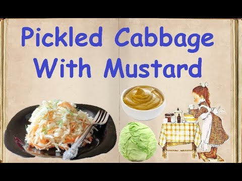 Pickled Cabbage With Mustard / Book of recipes / Bon Appetit