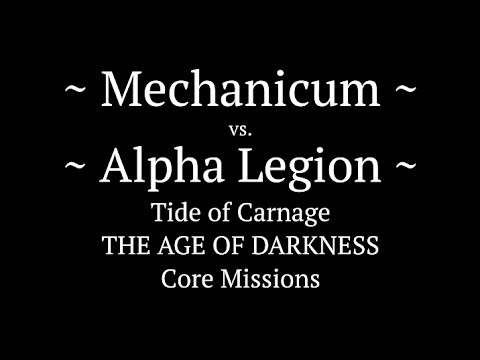 M.31 - Horus Heresy Battle Report - Ep 38 - Mechanicum vs. Alpha Legion
