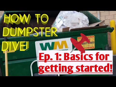 HOW TO DUMPSTER DIVE// Ep. 1: Getting Started!
