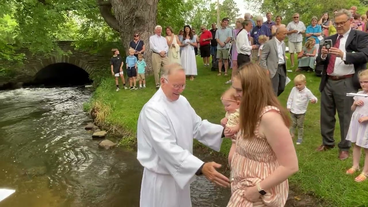 Holy Baptism in Minnehaha Creek // August 25, 2024