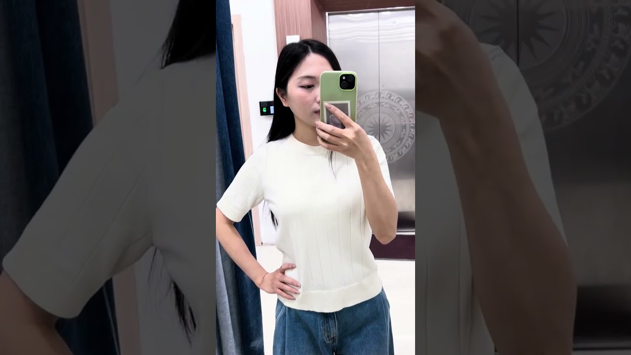 Quần Jeans Nữ Ống Cong Cá Tính