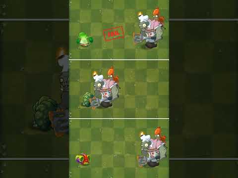 (Plants vs Zombies 2) Pvz2 #shorts - Bonk Choy vs Blockoli vs Rhubarbarian