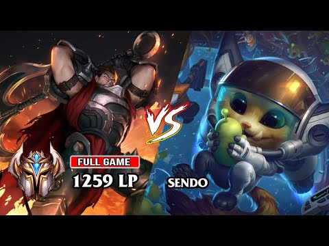 [EUW] 12.12 - CHALLENGER RANK 1 DARIUS ''Raider'' vs CHALLENGER GNAR ''Sendo'' - TopLane Kingdom