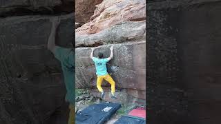 Video thumbnail of Michel de los Bosques, 7a. Albarracín