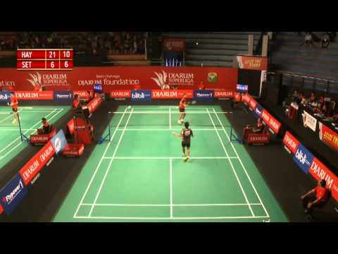 Dionysius Hayom Rumbaka (PB DJARUM) VS Setyaldi Putra Wibowo (GUNA DHARMA BANDUNG)