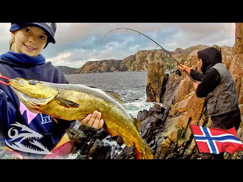 Angeln in Farsund- lohnt sich vom Ufer? Fisch auf Fisch in Süd-NORWEGEN! Aber …