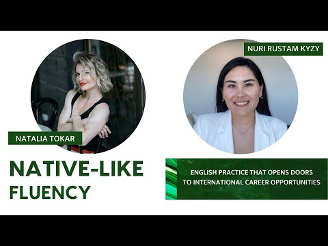 PODCAST: English practice that opens doors to international career opportunities. Meet Nuri.