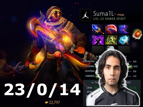 Dota 2: Sumail (Ember Spirit) 28 minutes GG