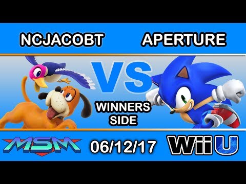 MSM 100 - NCJacobT (Duck Hunt) Vs. Aperture (Sonic) Winners Side