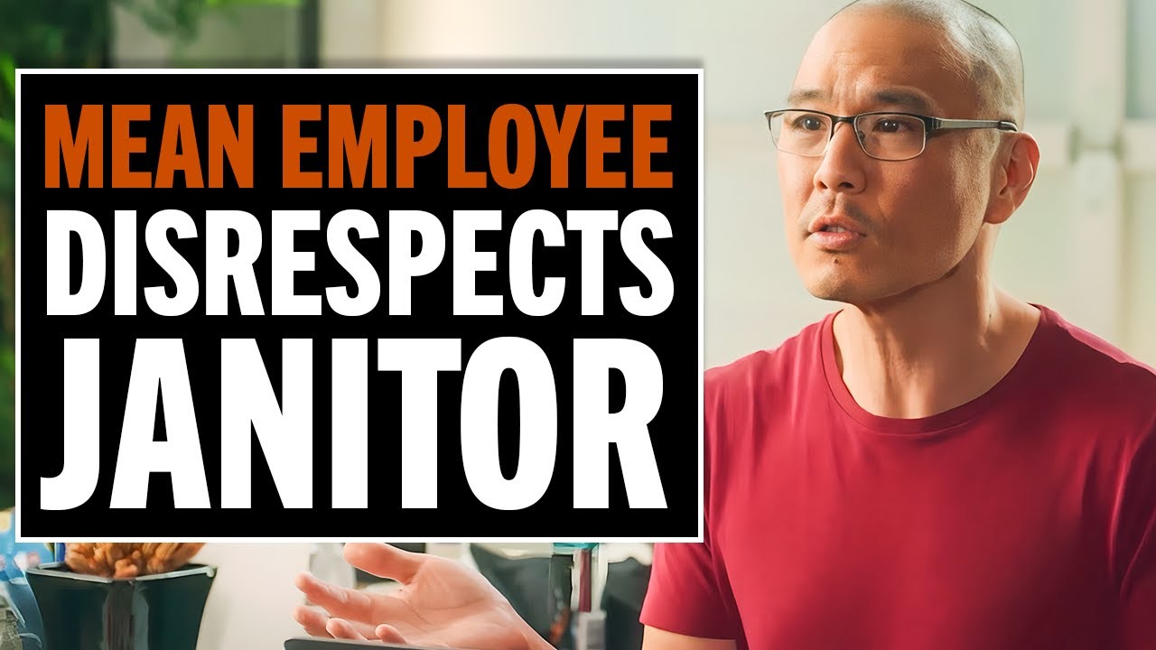 Nasty Man Belittles The Janitor, But Gets Caught By His Boss!