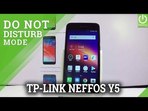 Set Up Do Not Disturb in TP-LINK Neffos Y5 - Allow DND