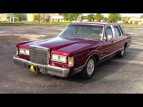 1989 Lincoln Town Car (CC-1963998) for sale in Lakeland, Florida