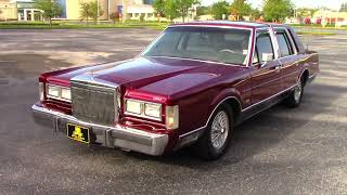 Video Thumbnail for 1989 Lincoln Town Car Signature