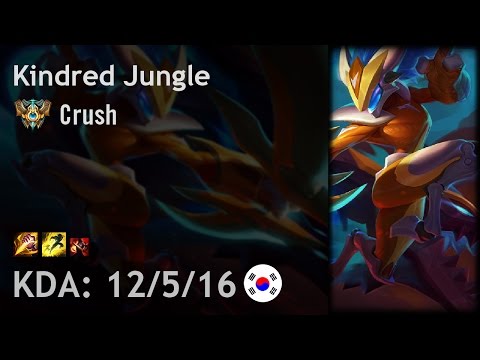Kindred Jungle vs Graves - Crush - KR Challenger Patch 6.20
