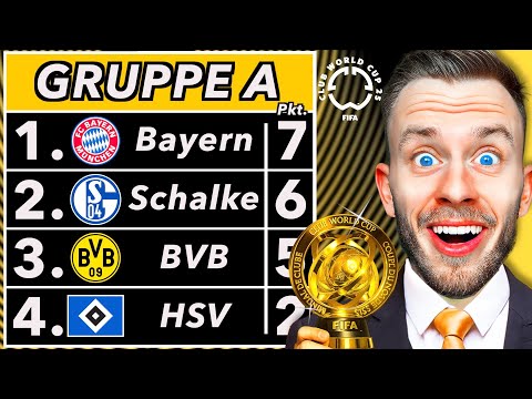 FIFA Club WM - aber NUR mit DEUTSCHEN Teams! ⚽️🇩🇪