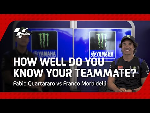 Fabio Quartararo vs Franco Morbidelli | How well do you know your teammate?