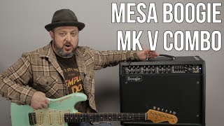 Video thumbnail for Guitar Amps - Mesa Boogie MK V Combo Tube Amp Demo by Marty Music