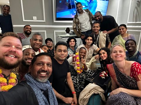 Kirtan at AR Rahman's home 4K, Original Official Footage !