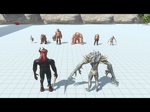 INFERNALS WITHOUT SCOURGE & KOZAROG VS BOSS & MINIBOSS - Animal Revolt Battle Simulator