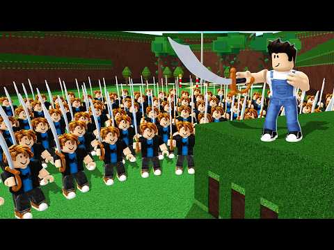 I Created an Army of 1000 CLONES in Build a Boat