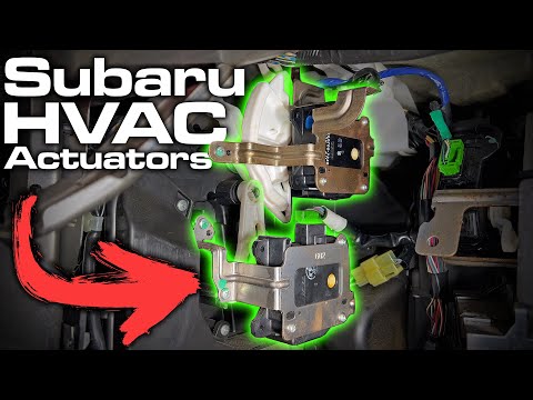 Fix That Annoying Noise In Your Subaru's Dashboard! 05-09 Outback/Legacy HVAC Actuators!