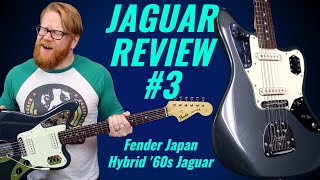 Video thumbnail for JAGUAR REVIEW #3: Fender Japan Hybrid '60s in Charcoal Frost Metallic by Puisheen