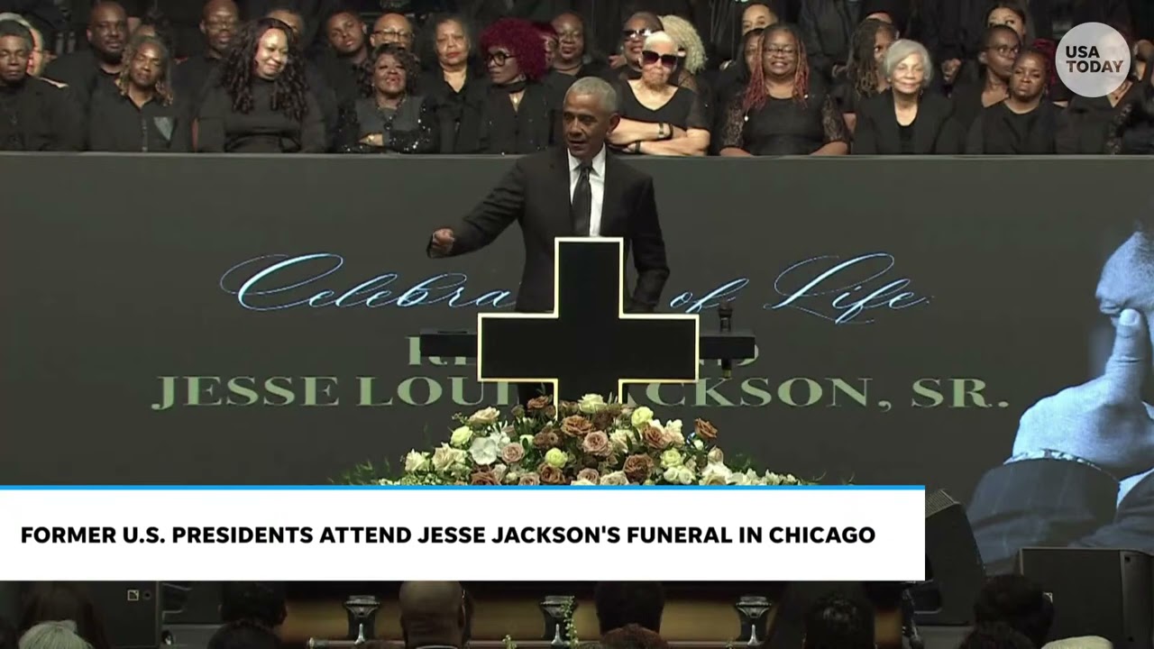 Full Barack Obama speech at Jesse Jackson memorial: 'His voice calls on each of us'