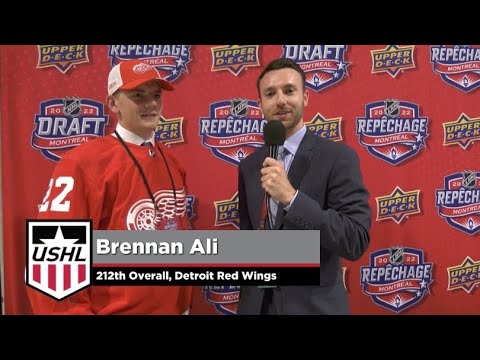Brennan Ali - 212th Overall - Detroit Red Wings