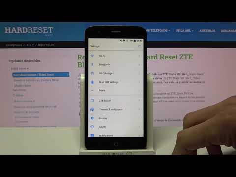 Cómo poner ZTE Blade V8 Lite en español - cambiar idioma a español