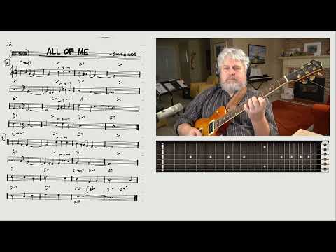 Ep.30 | Improvising with Triads and Single Note Melody for "All of Me" - Jazz Guitar Lesson