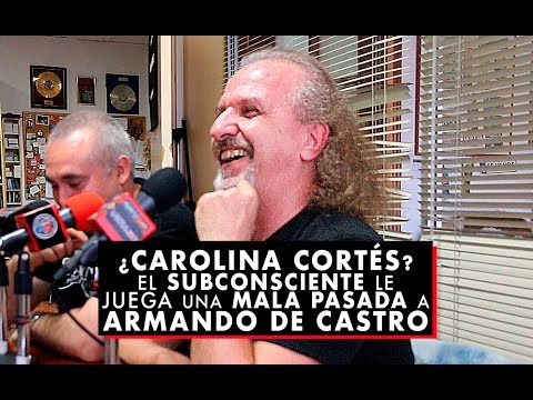 ¿Carolina Cortés? El subconsciente le juega una mala pasada a Armando de Castro