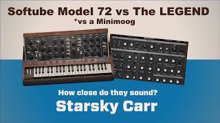 Download lagu Softube Model 72 vs Minimoog vs Synapse Legend: A Review and demo of Softube Model 72 mp3