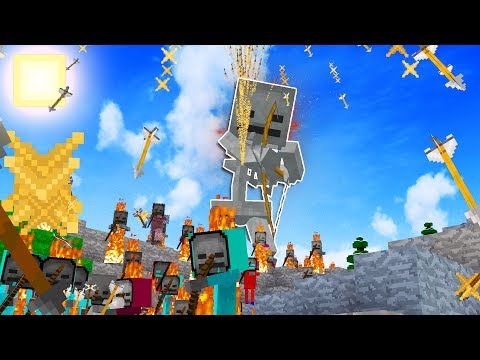 The TITANS Minecraft Mod | Minecraft Mods (Biggest Minecraft Mobs Ever)