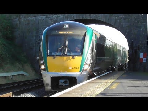 Irish Rail 22000 Class Intercity Train 22260 - Kildare Station, Ireland