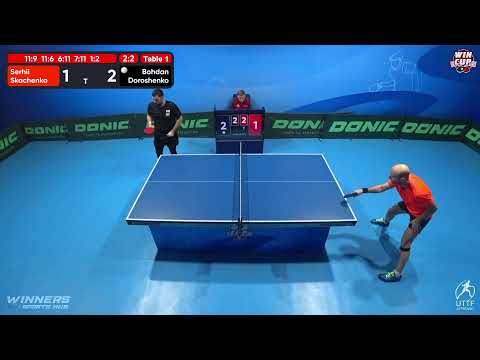 10:30 Serhii Skachenko 2 - 3 Bohdan Doroshenko West 1 WIN CUP 13.12.2022 | TABLE TENNIS WINCUP