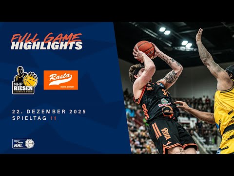 MHP RIESEN Ludwigsburg vs. RASTA Vechta - Full Game Highlights - Spieltag 11, 25/26