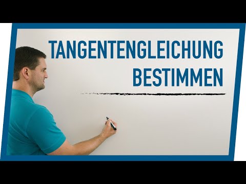 Determine the tangent equation | Math by Daniel Jung